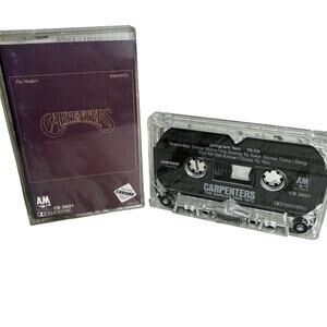 The Carpenters The Singles 1969-1973 AM Records CS-3601 Cassette Tape Vintage